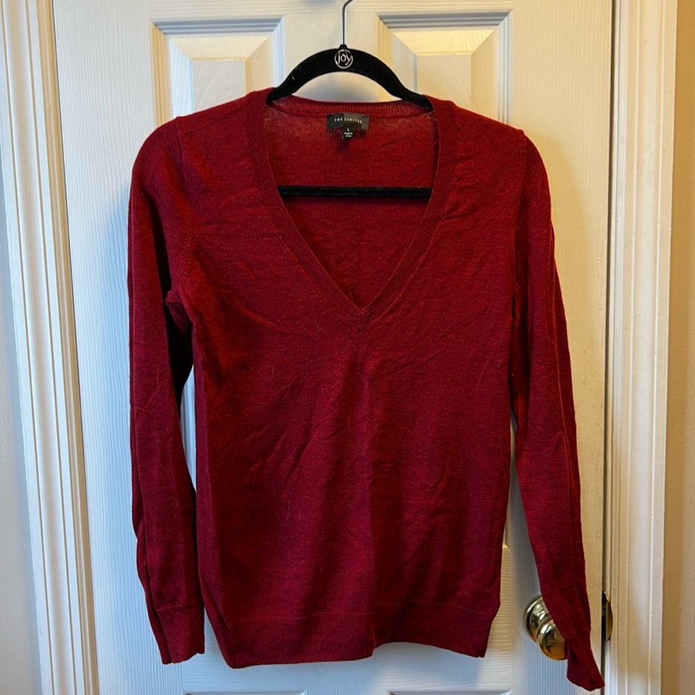 Red Long Sleeve T-Shirt Large